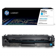 惠普（HP）202A 青色硒鼓CF501A 打印量1300页 适用于HP Color LaserJet Pro M254系列 HP Color LaserJet Pro MFP M280/M281 系列