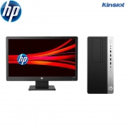 惠普 HP ProDesk 480 G4 MT 台式电脑 B250主板 I5- 7500  8G  DDR4 2400 128GSSD+1000G  DVDRW DOS 大客户优先服务三年保修 +21.5寸显示器