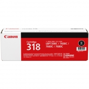 佳能(Canon)CRG 318 BK  黑色硒鼓 适用LBP7660Cdn/7200Cd/7200Cdn
