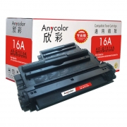 Anycolor欣彩AR-Q7516A（专业版）黑色硒鼓/墨粉盒适用惠普Q7516A ,HP 5200/5200L