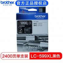 兄弟（brother）LC-599XLBK 黑色 墨盒 适用于兄弟3520/3720机