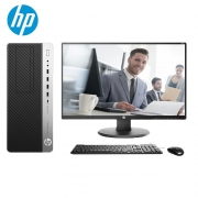 惠普HP EliteDesk 800 G4 TWR I7-8700/8G/1TB/DVDRW/无系统/27寸显示器 银色