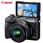 佳能（Canon）EOS M6 套机（EF-M 15-45mm f/3.5-6.3 IS STM） 微单相机