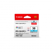 佳能（Canon） PFI-50 PC 照片青色墨盒 印量约580页