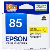 爱普生（Epson）T0854黄色墨盒 适用于1390 R330