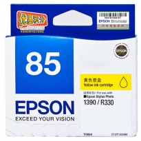 爱普生（Epson）T0854黄色墨盒 适用于1390 R330