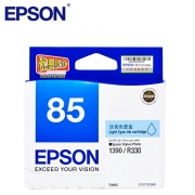 爱普生（Epson）T0855淡青色墨盒 适用于1390 R330