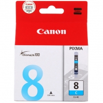 佳能（Canon）CLI-8C 青色墨盒 (适用IP4500 IX4000 IX5000 MX850机型) 13ml