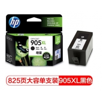 惠普（HP）T6M17AA 905XL 黑色墨盒 (适用于HP OJ6960,6970)（kj)