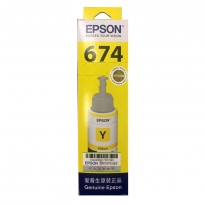 爱普生（EPSON）T6744黄色墨盒 适用于L801 L1800 L850 L810 L805