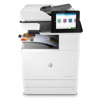 惠普（HP）Color LaserJet Managed MFP E77422dn A3彩色数码复合机（复印/打印/扫描）有线网络 自动双面 黑彩同速22页/分钟 1200×1200dpi 适用耗材：四色硒鼓W9100MC/W9101MC/W9102MC/W9103MC（主机+双纸盒+双面输稿器）