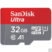 闪迪 SanDisk TF卡  Class10 至尊高速 A1读98M/S TF 32G （含卡套）