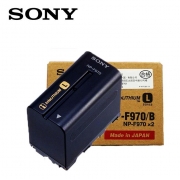 索尼SONY NP-F970 摄像机电池 6300mAH 原装索尼锂电池 含原装座充VL1