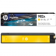 惠普（HP） 页宽打印机墨盒 982A黄色页宽打印耗材T0B25A 8000页 适用于HP PageWide Enterprise 765系列（765dn）； HP PageWide Enterprise 780系列（780dn）； HP PageWide Enterprise 785系列（785zs）