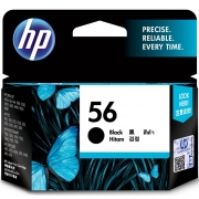 惠普（HP） 一体式墨盒 56黑色墨盒C6656AA 520页 适用于喷墨一体机:HP PSC1350,2110,2310,2410 HP Officejet 4110,4255,4256,5510,5608,5609,5679,6110 照片打印机:HP Photosmart 7150,7155,7550,7660,7760,7960 喷墨打印机:HP Deskjet 5550,5652,960