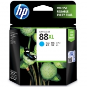 惠普（HP） 分体式墨盒 88XL青色大容量墨盒C9391A 1700页 适用于商用喷墨一体机:HP Officejet L7580,L7590 商用喷墨打印机:HP Officejet Pro K550,K550dtn,K5400dn,K8600