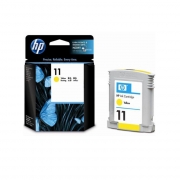 惠普（HP） 分体式墨盒 11号黄色墨盒C4838A 1750页 适用于大幅面喷墨打印机:HP Designjet10ps,20ps,50ps,100,120系列 HP DesignjetCopiercc800ps,815mfp,820mfp 商用喷墨一体机:HP Officejet 9110,9120,9130 商用喷墨打印机:HP BusinessInkjet1000,1100,1100dtn