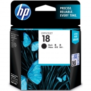 惠普（HP） 分体式墨盒 18号黑色墨盒C4936A 850页 适用于商用喷墨一体机:HP Officejet L7380,L7580,L7590 商用喷墨打印机:HP Officejet Pro K5300,K5400dn,K8600