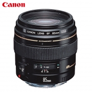 佳能（Canon）EF 85MM F/1.8 USM 单反镜头 远摄定焦镜头