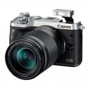 佳能（Canon）EOS M6 Mark II银色套机 微单套机 含EF-M18-150MM F/3.5-6.3 IS STM 微单镜头