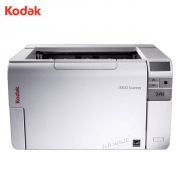 柯达(Kodak)扫描仪 i3300双进纸方式,A3,CCD,600×600dpi 扫描速度：70ppm,双面140ipm扫描范围：216x863mm,日扫描量：20000页