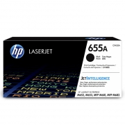 惠普（HP）655A 黑色硒鼓CF450A 打印量12500页  适用于HP Color LaserJet Enterprise M652/M653/M681/M682 系列
