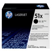 惠普（HP）51X 黑色大容量硒鼓Q7551X 打印量13000页 适用于HP LaserJet P3005系列 HP LaserJet M3027/M3035 MFP系列