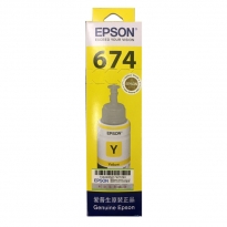 爱普生（Epson）T6744黄色墨水 C13T674480 适用于L801