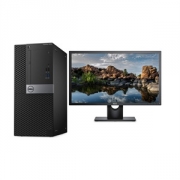 戴尔（Dell） OptiPlex 3060 Tower 230657 intel 酷睿第八代 i3 i3-8100 4GB 1000GB 128GB 中标麒麟 V7.0 23.8寸 三年有限上门保修