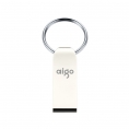 爱国者（aigo）U268金属车载U盘 32GB USB2.0   银色