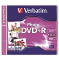 威宝(Verbatim）数据16X DVD+R 4.7GB 刻录光盘 台产95523 单片装