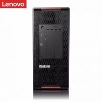 联想工作站 Thinkstation P920（2颗XEON_GD_6254_3.1G_18C处理器/256G/2*1T SSD+ 2*4T机械硬盘/Quadro RTX8000 48GB显卡/DVDRW/1400W电源/USB键鼠/55L机箱/27寸4K显示器/5年保修）