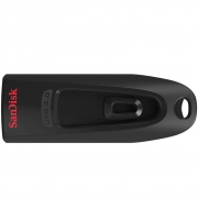 闪迪(SanDisk)128GB USB3.0 U盘 CZ48至尊高速 黑色 读速100MB/s