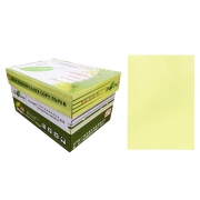 绿叶 80克黄色A3 优等品彩色复印纸 500张/包 5包/箱(单价 元/箱)厂家直销